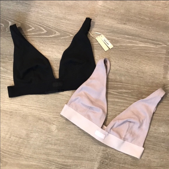 SKIMS Other - Skims plunge bralette lot size Large.